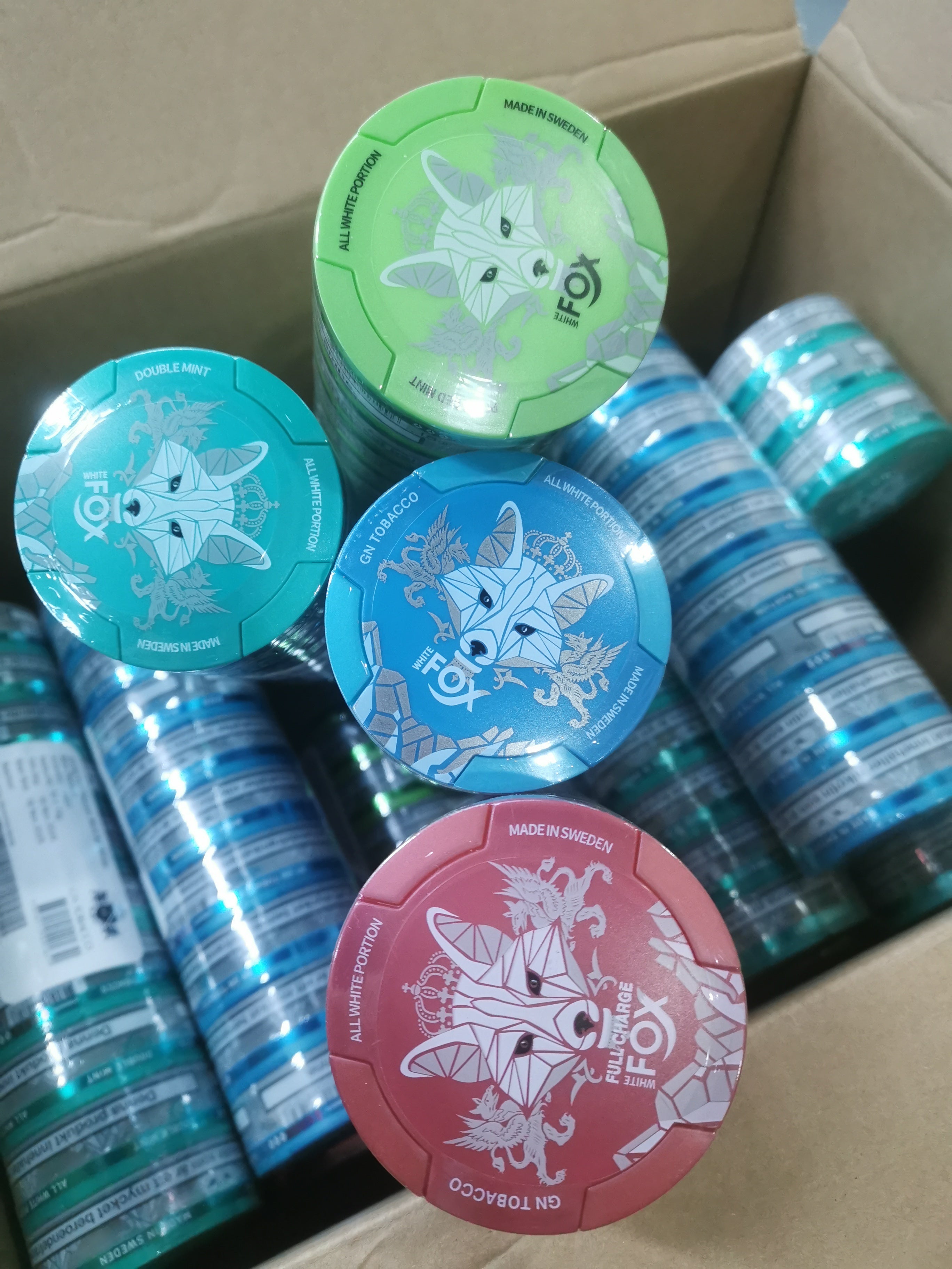 White Fox Nicotine Pouches (Wholesale ONLY)
