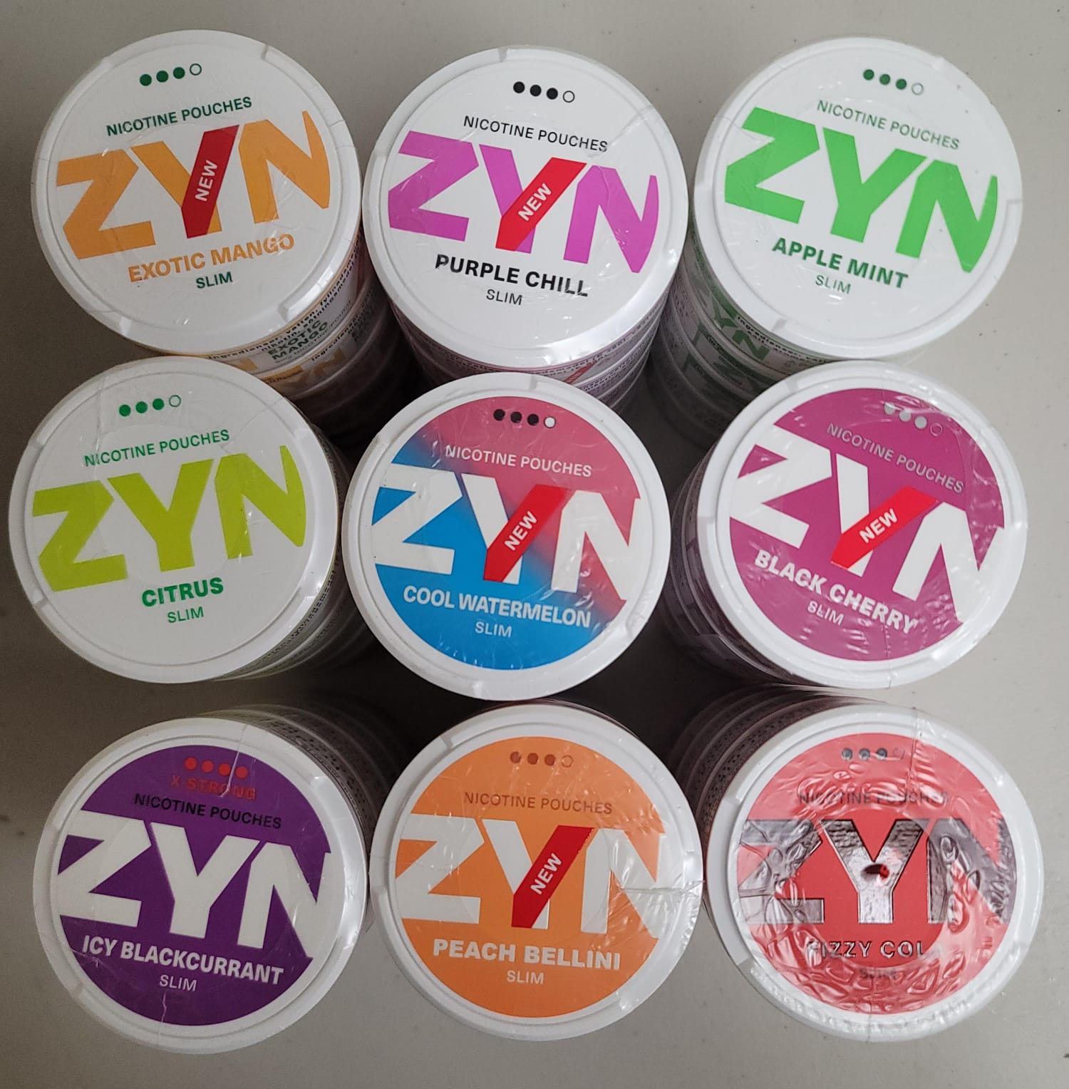 ZYN Nicotine Pouches Snus EU version New (Wholesale ONLY)