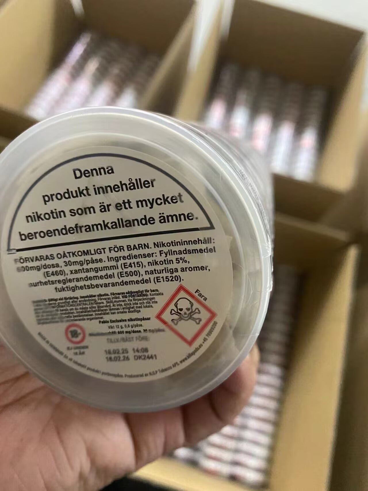 Pablo Nicotine Pouches Snus (Wholesale ONLY)