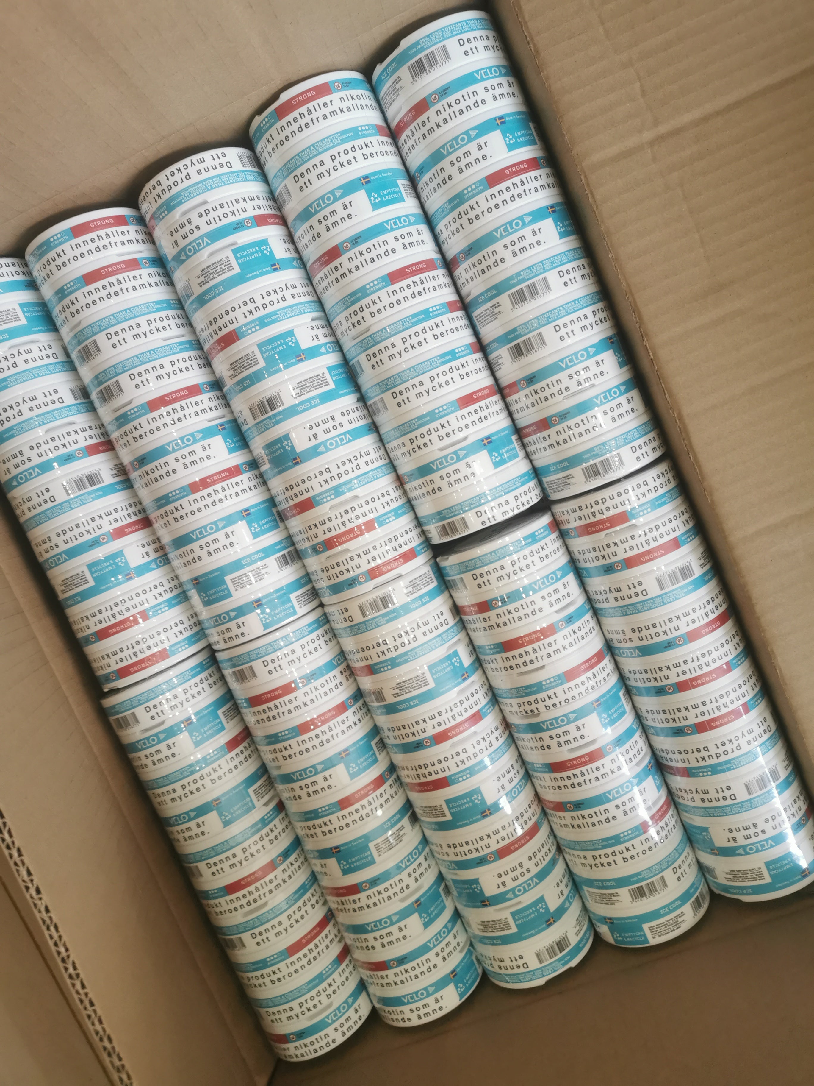 VELO Nicotine Pouches Snus  (Wholesale ONLY)